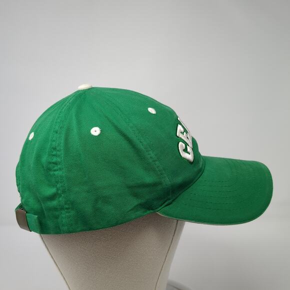 Celtic Slideback Baseball Cap Green One Size Adjustable Embroidered 6 Panel - Picture 5 of 10
